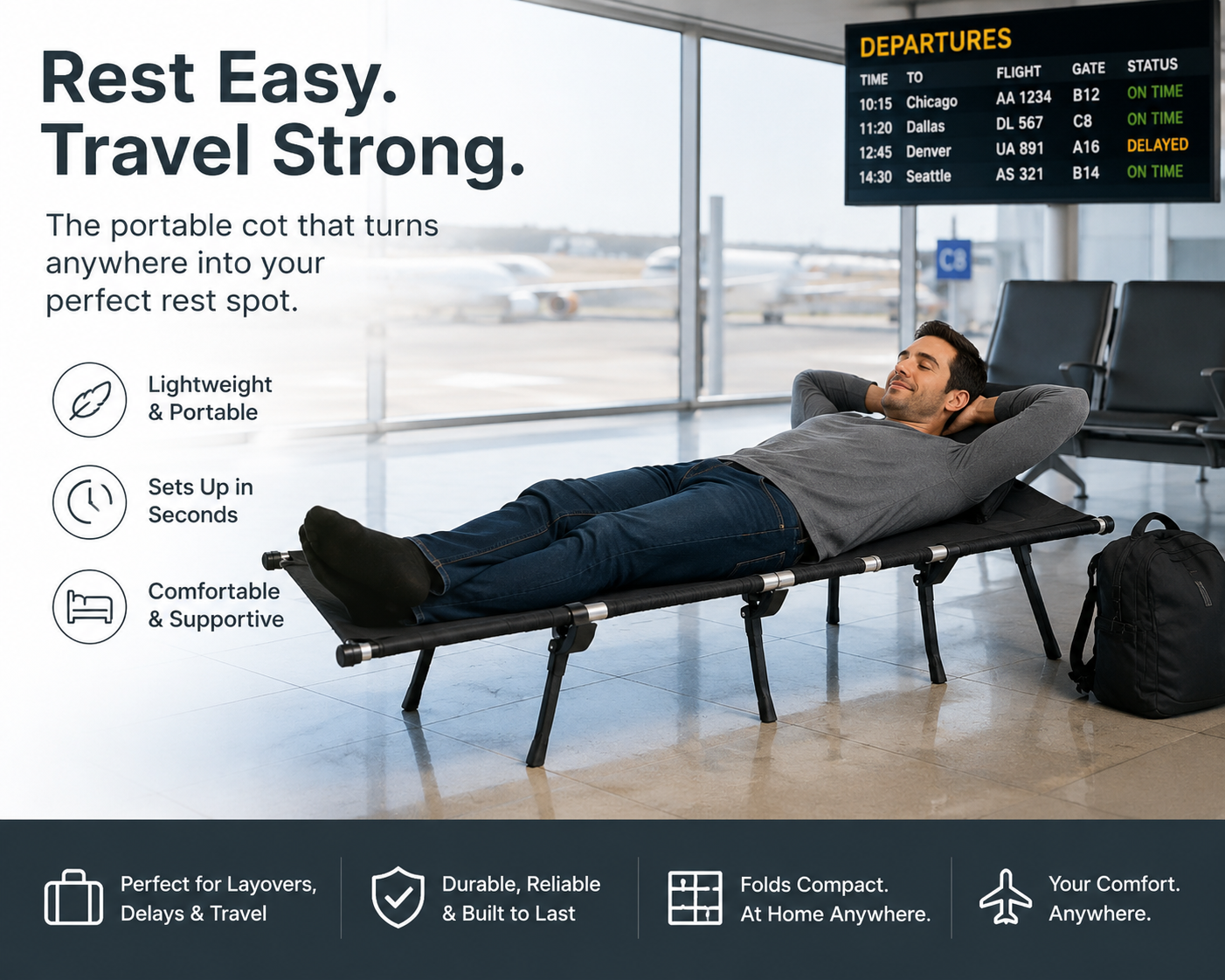 Travel Kot Portable Cot